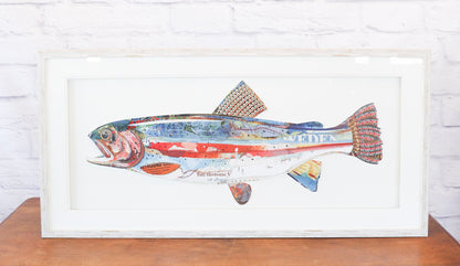 Coastal Fish Shadow Box