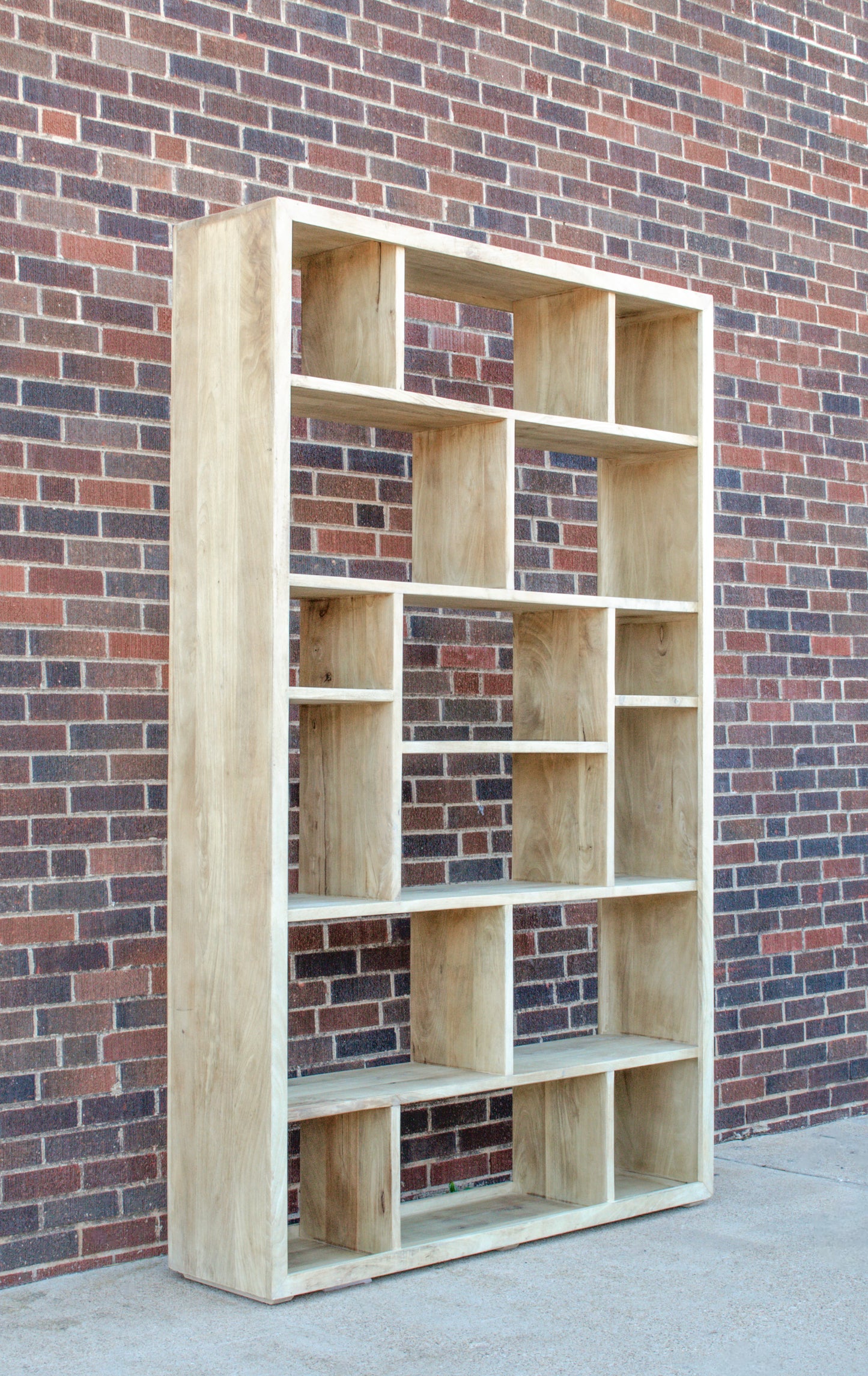 Modern Geometric Bookshelf