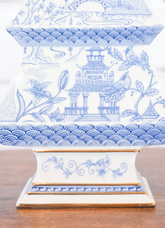 White & Blue Dolomite Christmas Tree