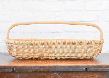 Ellie Handwoven Rattan Basket