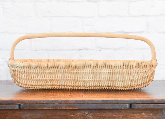 Ellie Handwoven Rattan Basket