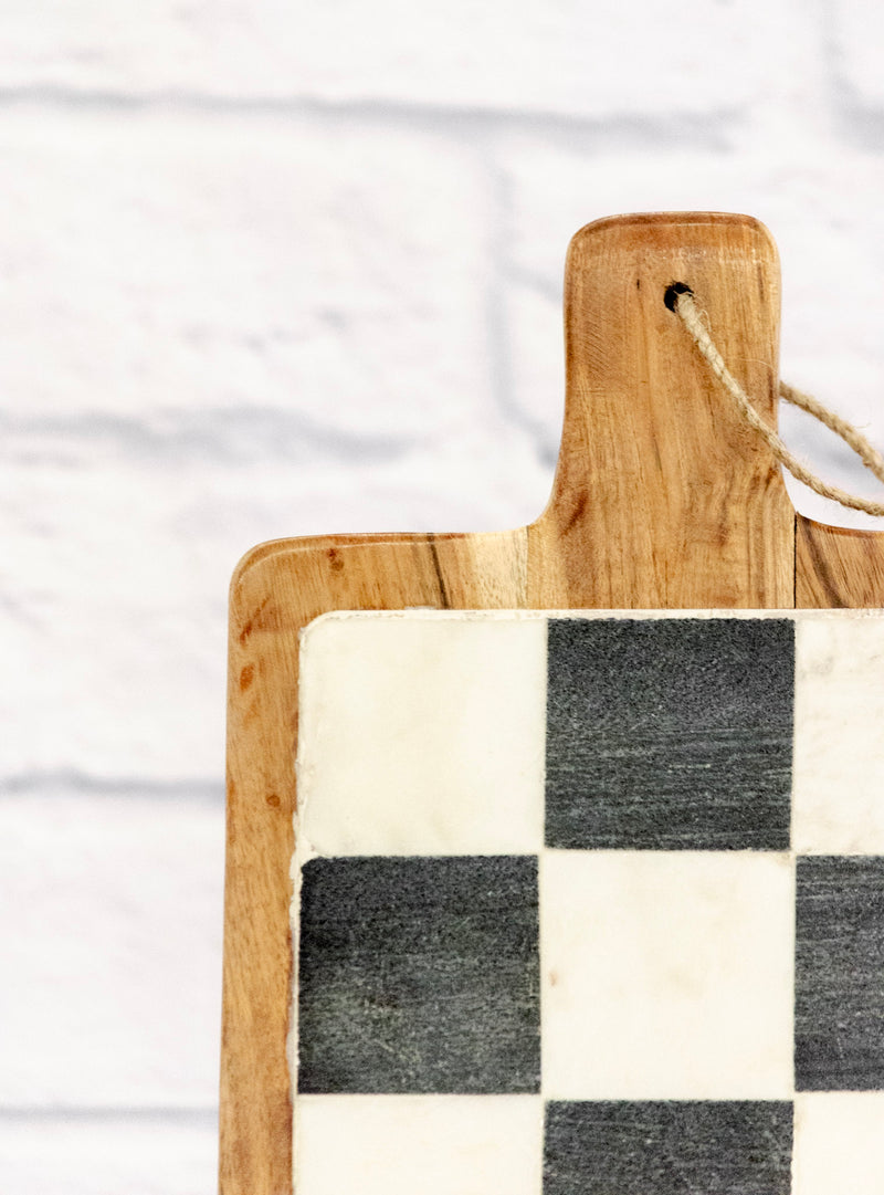 Checkered Cheese Board