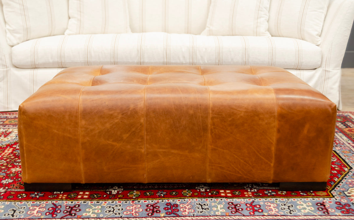 Daniel Leather Bench