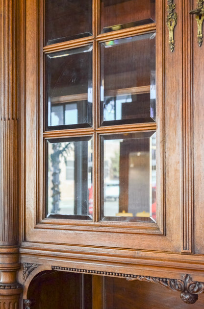 Grand Louis XVI Style Walnut Buffet