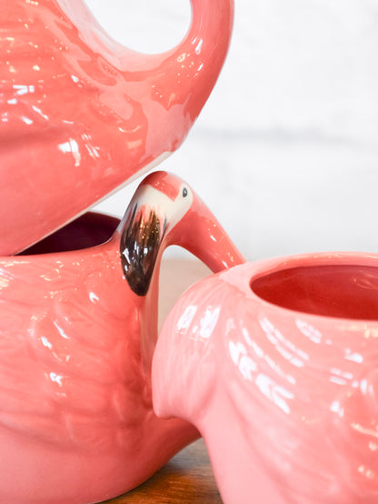 Stoneware Flamingo Mug