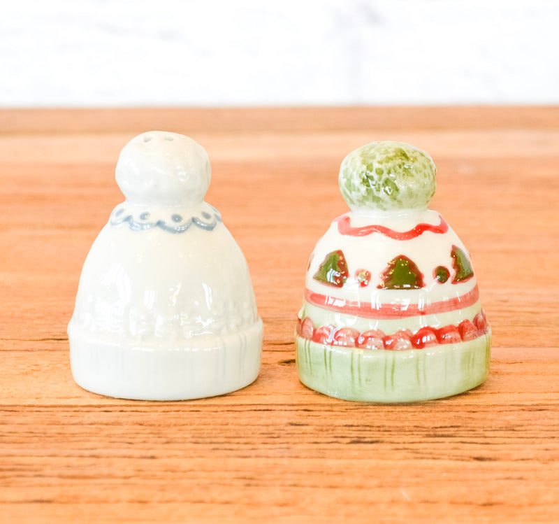 Holiday Beanie Salt & Pepper Shaker Set