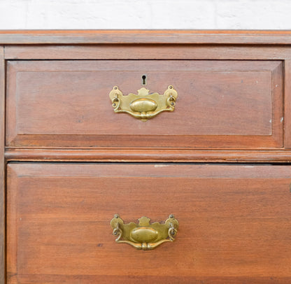 English Georgian Style Walnut Chest