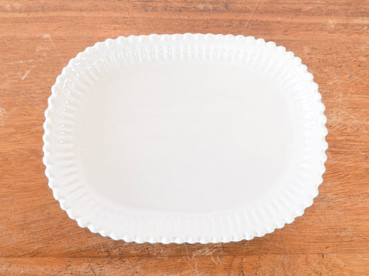 Maddie White Serving Tray