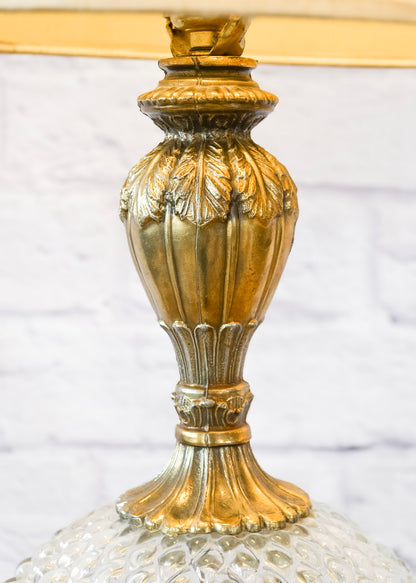 Large Vintage Beaded Lamp