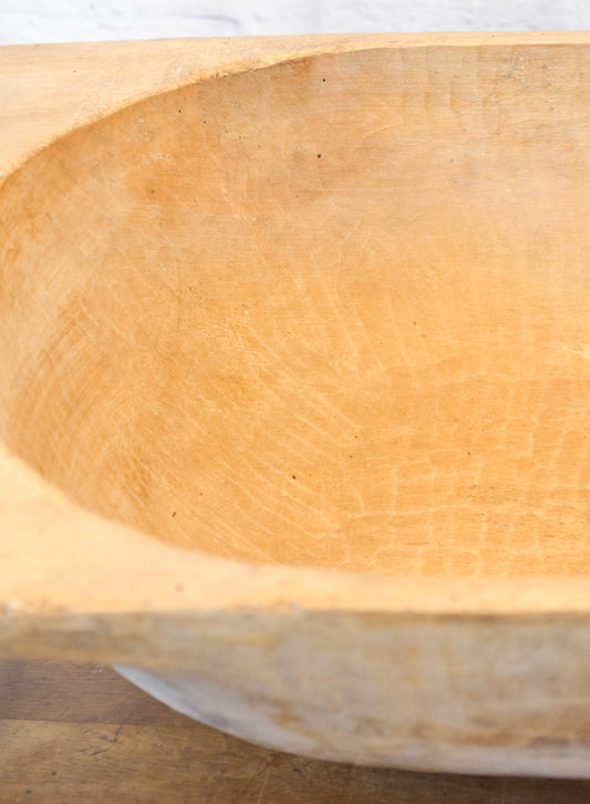 Refinished Vintage Dough Bowl