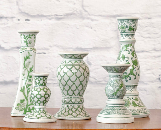 Dynasty Taper Candle Holders