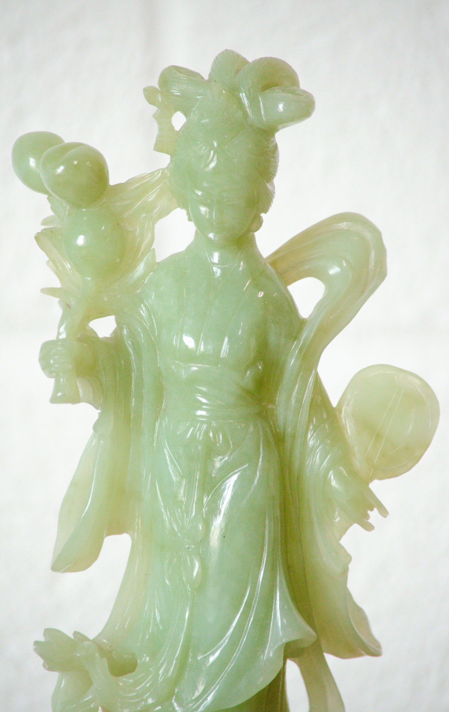 1920's Oriental Jade Statue