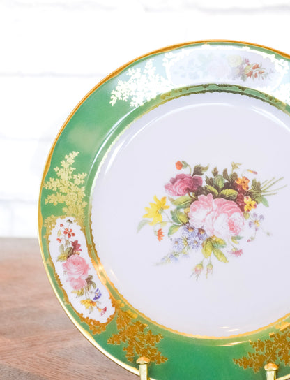 Sevres Green Tin Charger