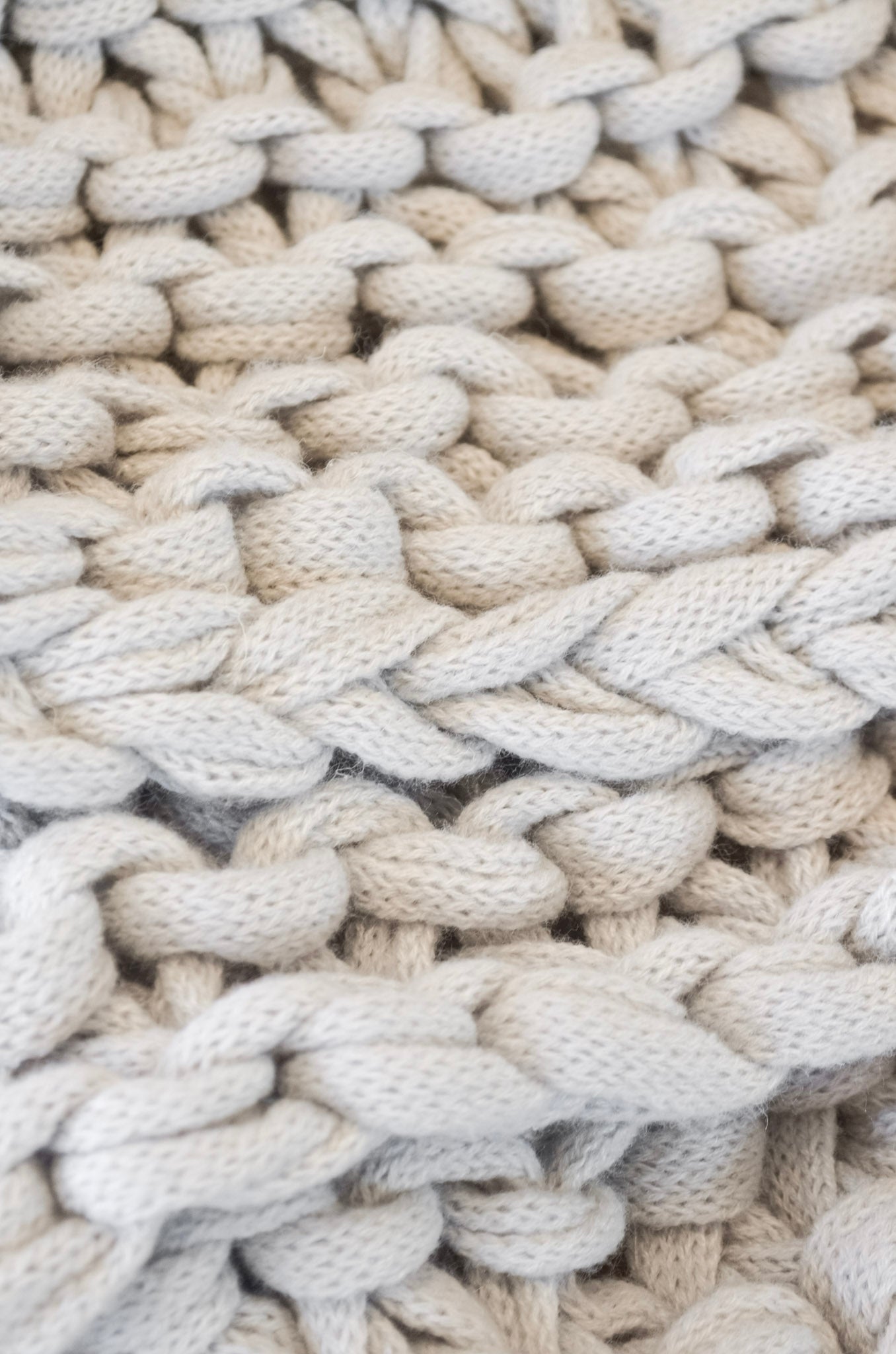 Finn Hand Knit Throw