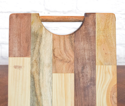 Patchwork Wood Cheese Board