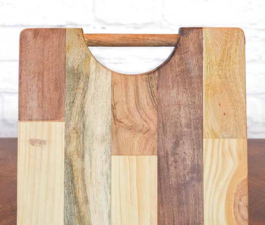 Patchwork Wood Cheese Board