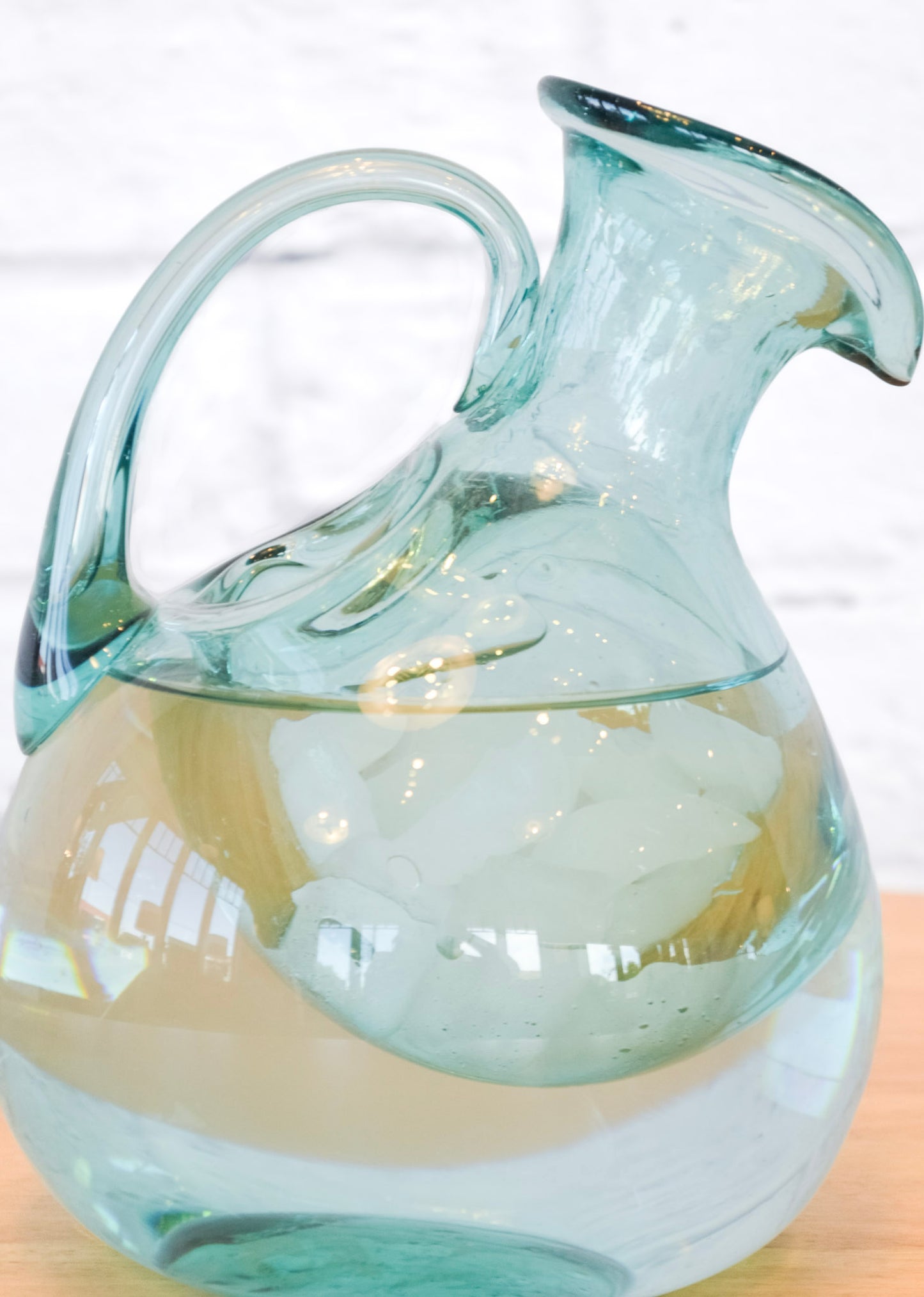Tilted Decanter w/ Ice Pocket