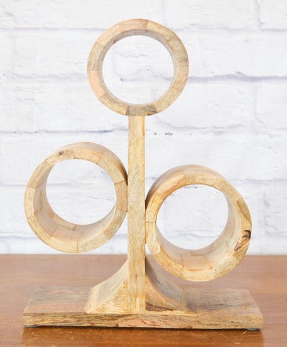 Mango Wood Wine Stand