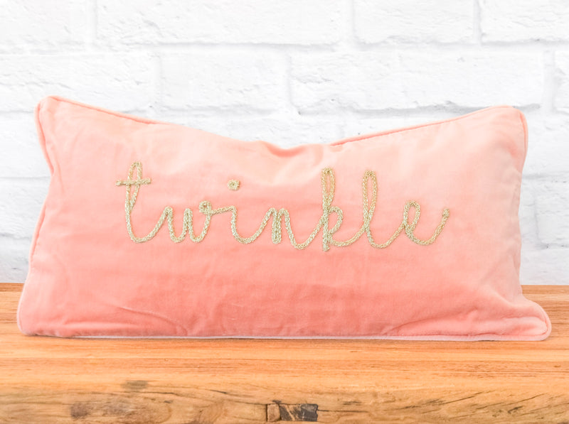 Twinkle Holiday Lumbar Pillow