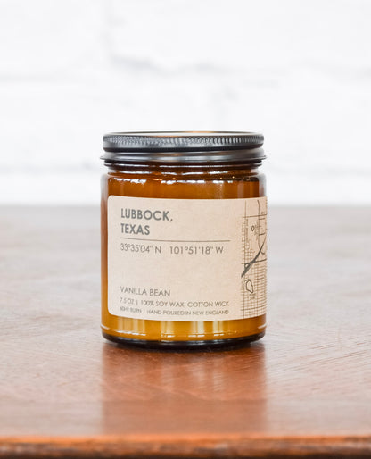 Lubbock Vanilla Bean Candle
