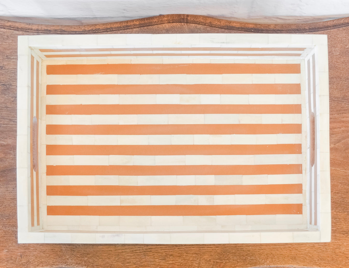 Cabana Resin & Bone Inlaid Tray