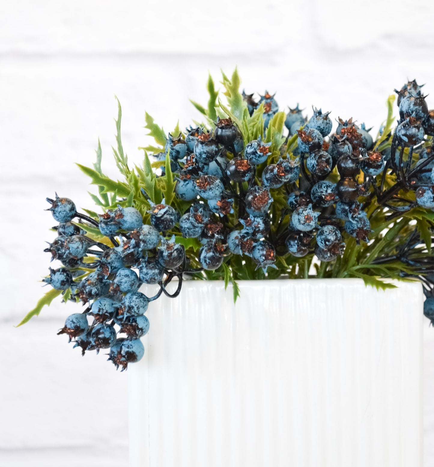 Faux Blueberry Bouquet