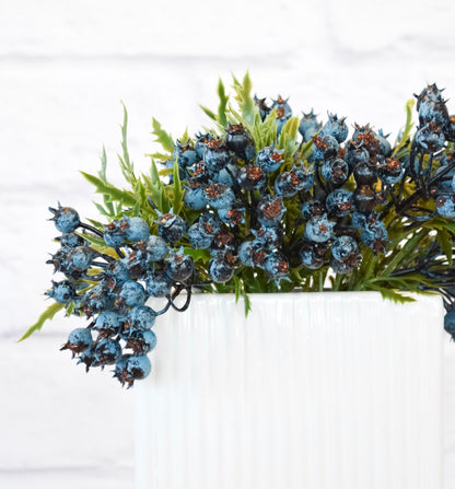 Faux Blueberry Bouquet