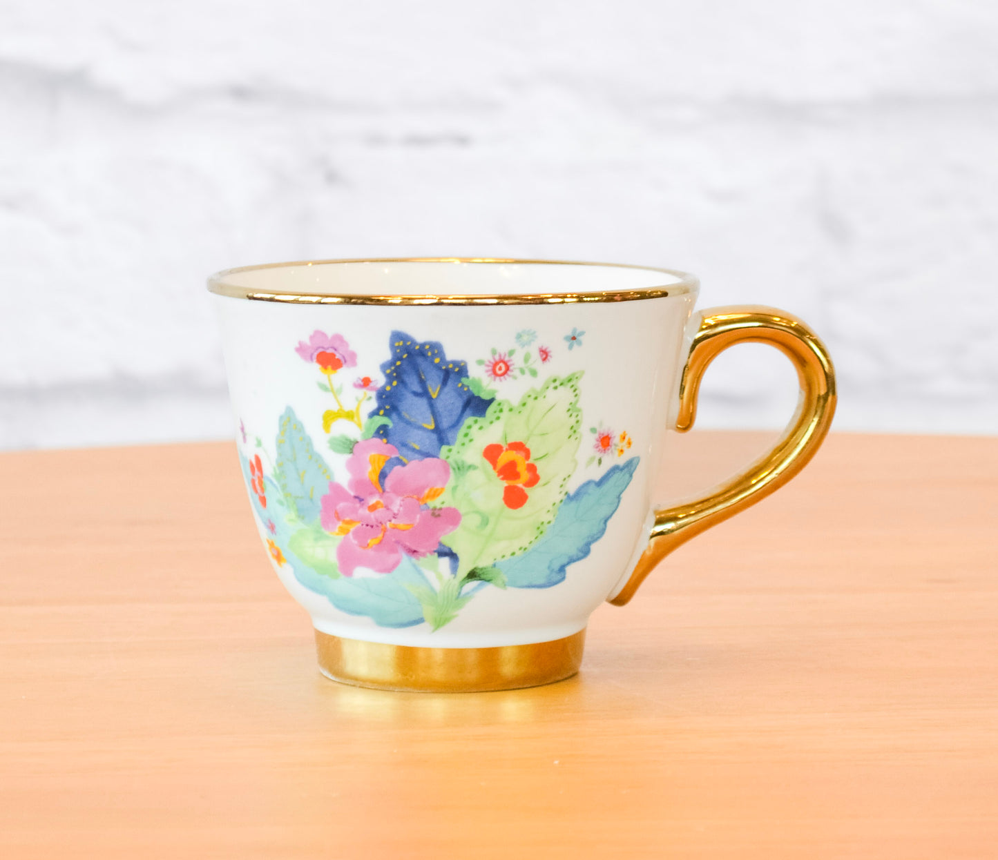 Tobacco Leaf Electroplated Mug