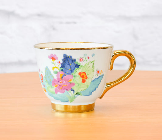 Tobacco Leaf Electroplated Mug