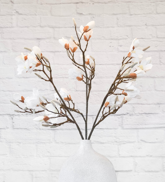 Faux Japanese Magnolia Stem