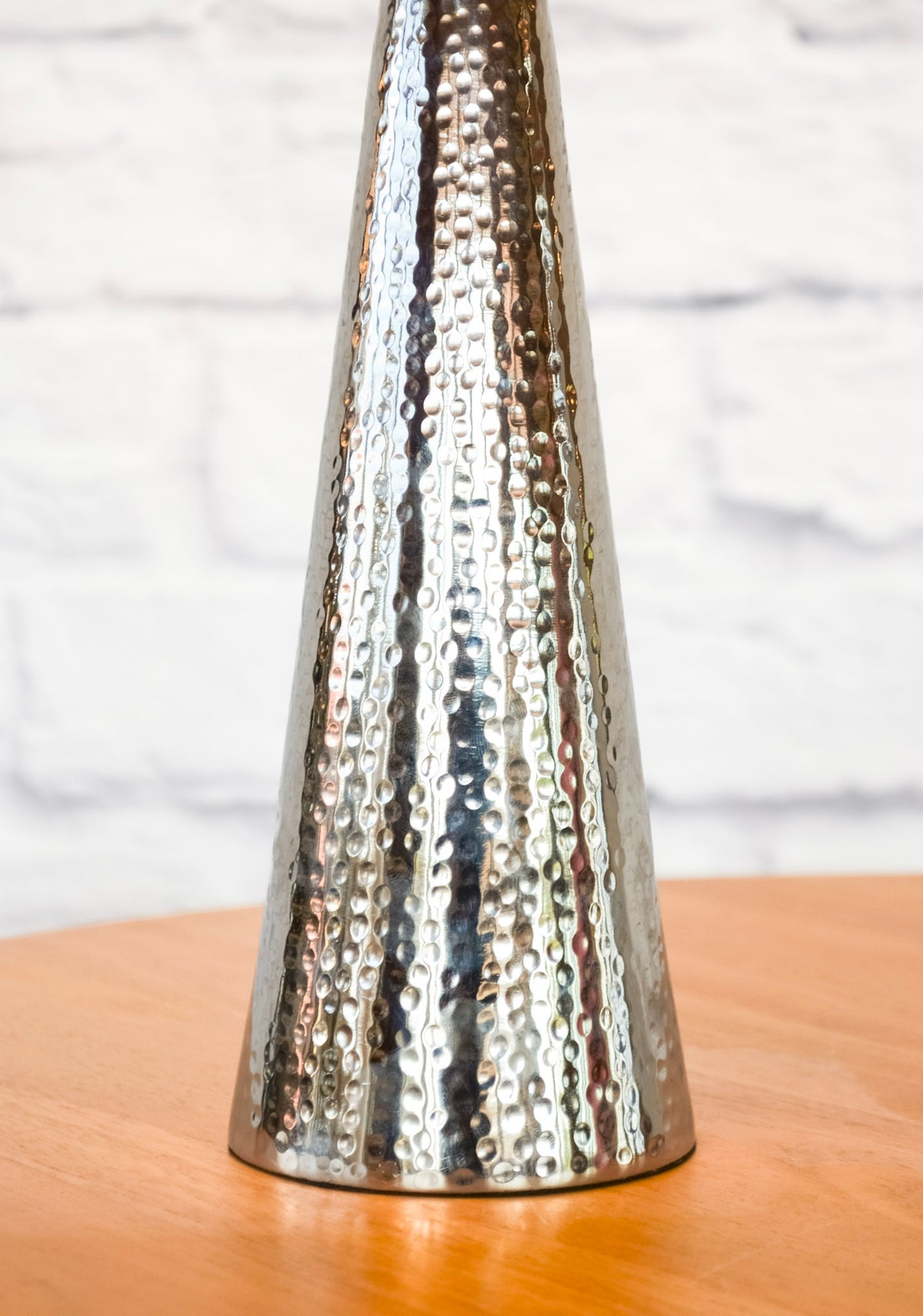 Hammered Taper Candle Holder