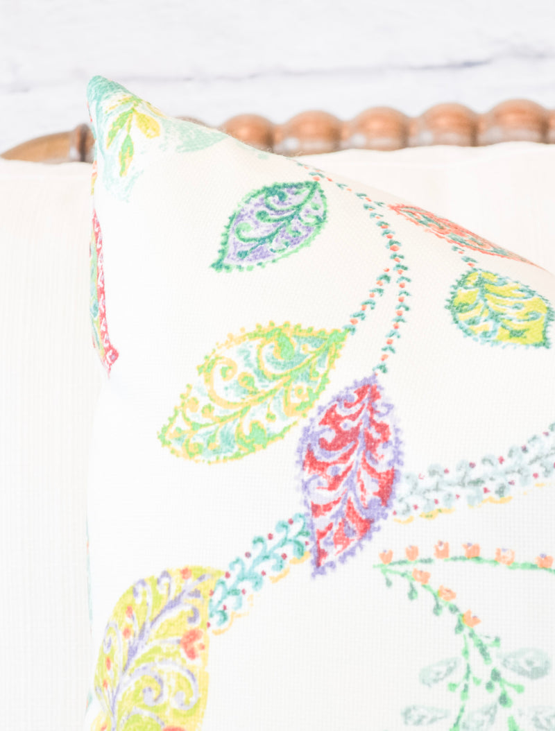 Autumn Leaves Outdoor Accent Pillow