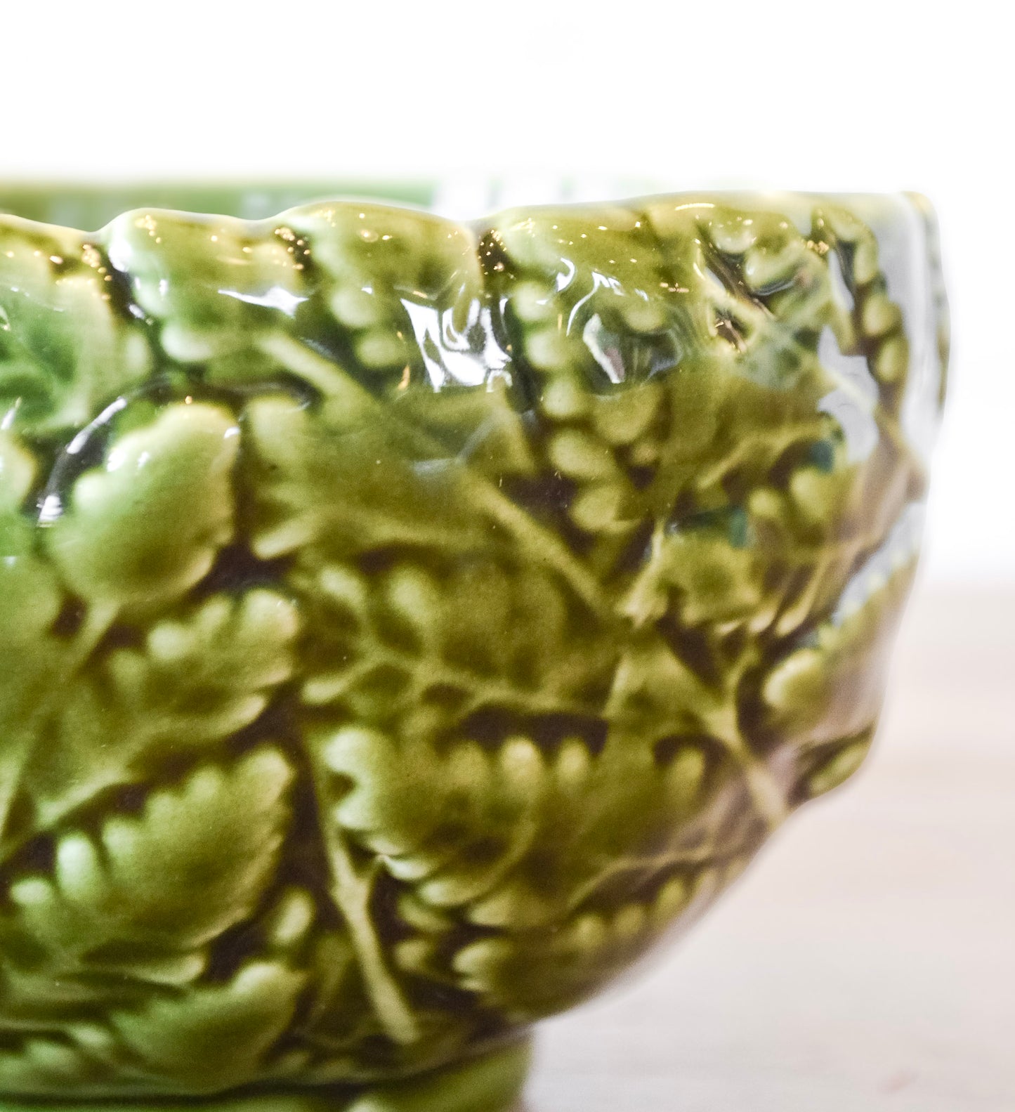 Ceramic Fern Leaf Bowl