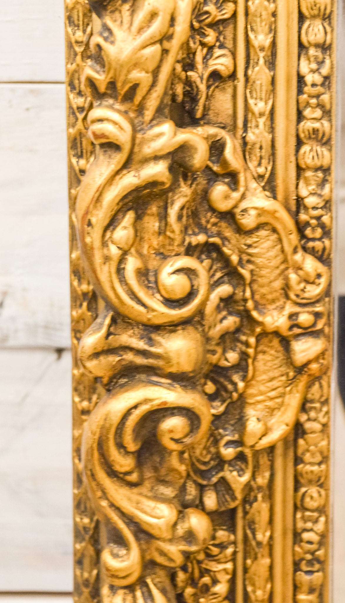 Louis XV Style Gilded Frame Beveled Mirror