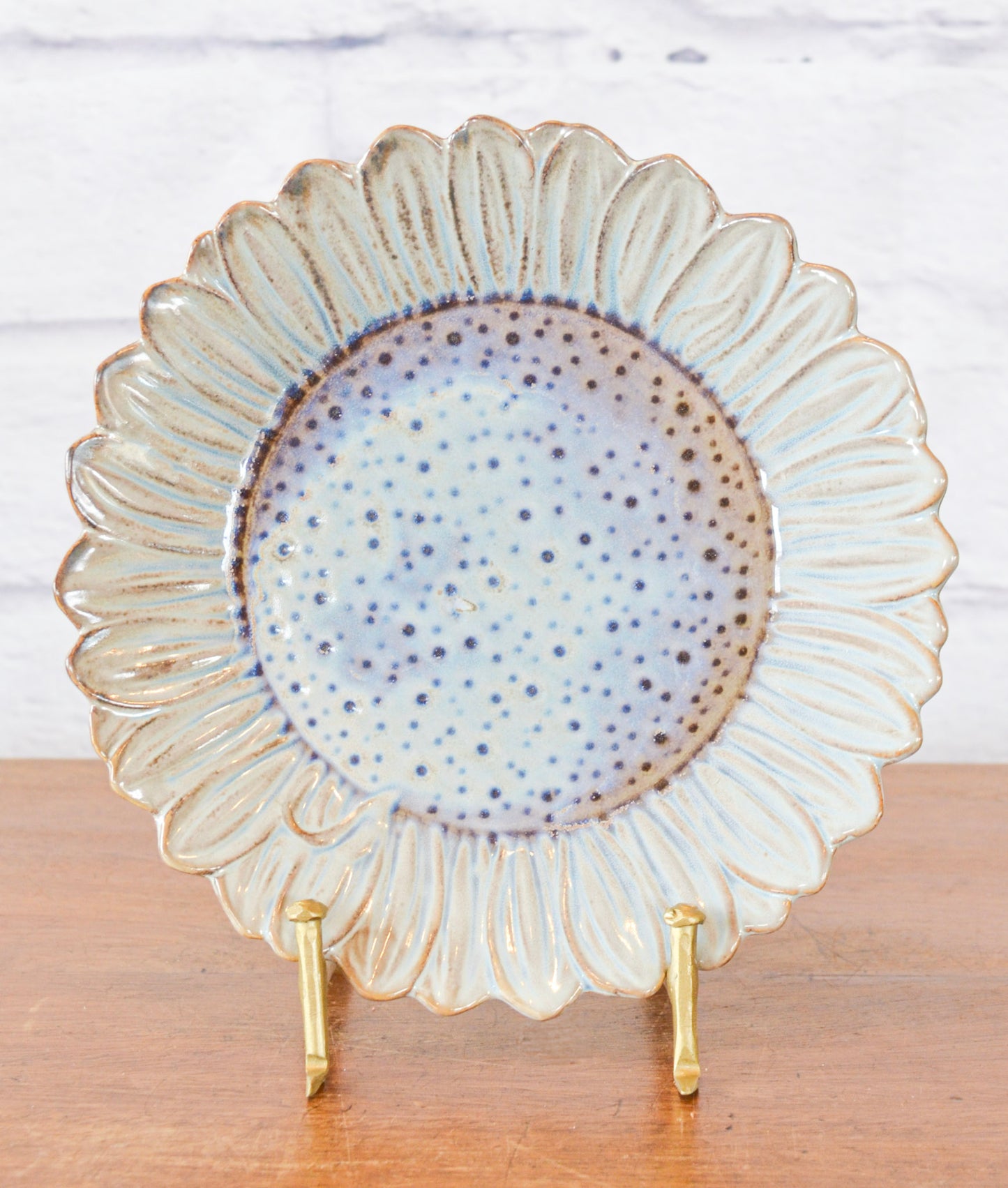 Blue Petal Serving Plate