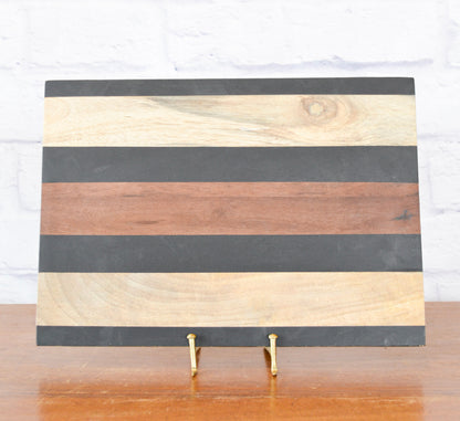 Mango Wood Stripe Cutting Board