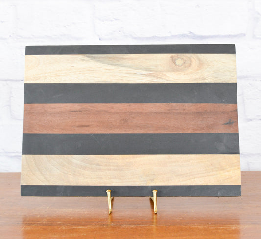 Mango Wood Stripe Cutting Board
