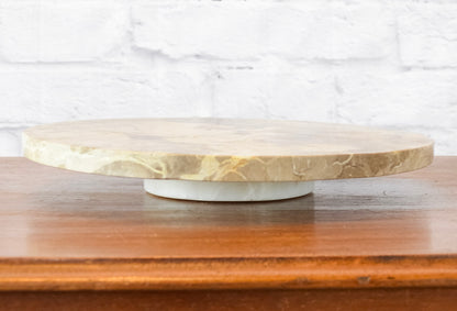 Neutral Marble Lazy Susan