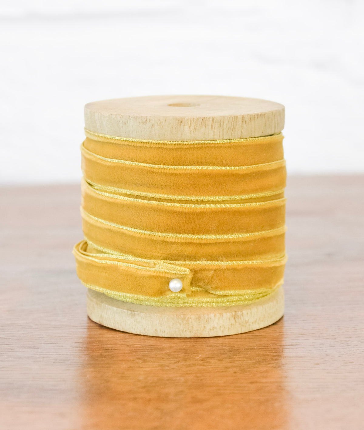 Shimmer Trim Velvet Ribbon