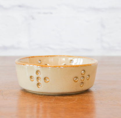 Rustic Stoneware Berry Bowl