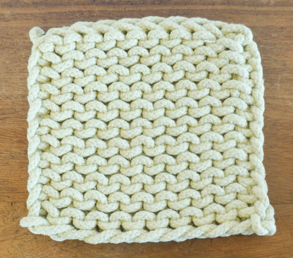 Desert Bloom Crochet Pot Holders