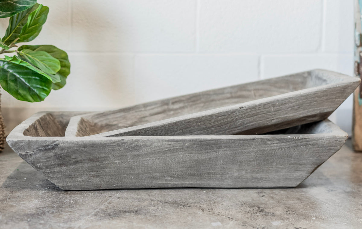 Grey Dough Bowl