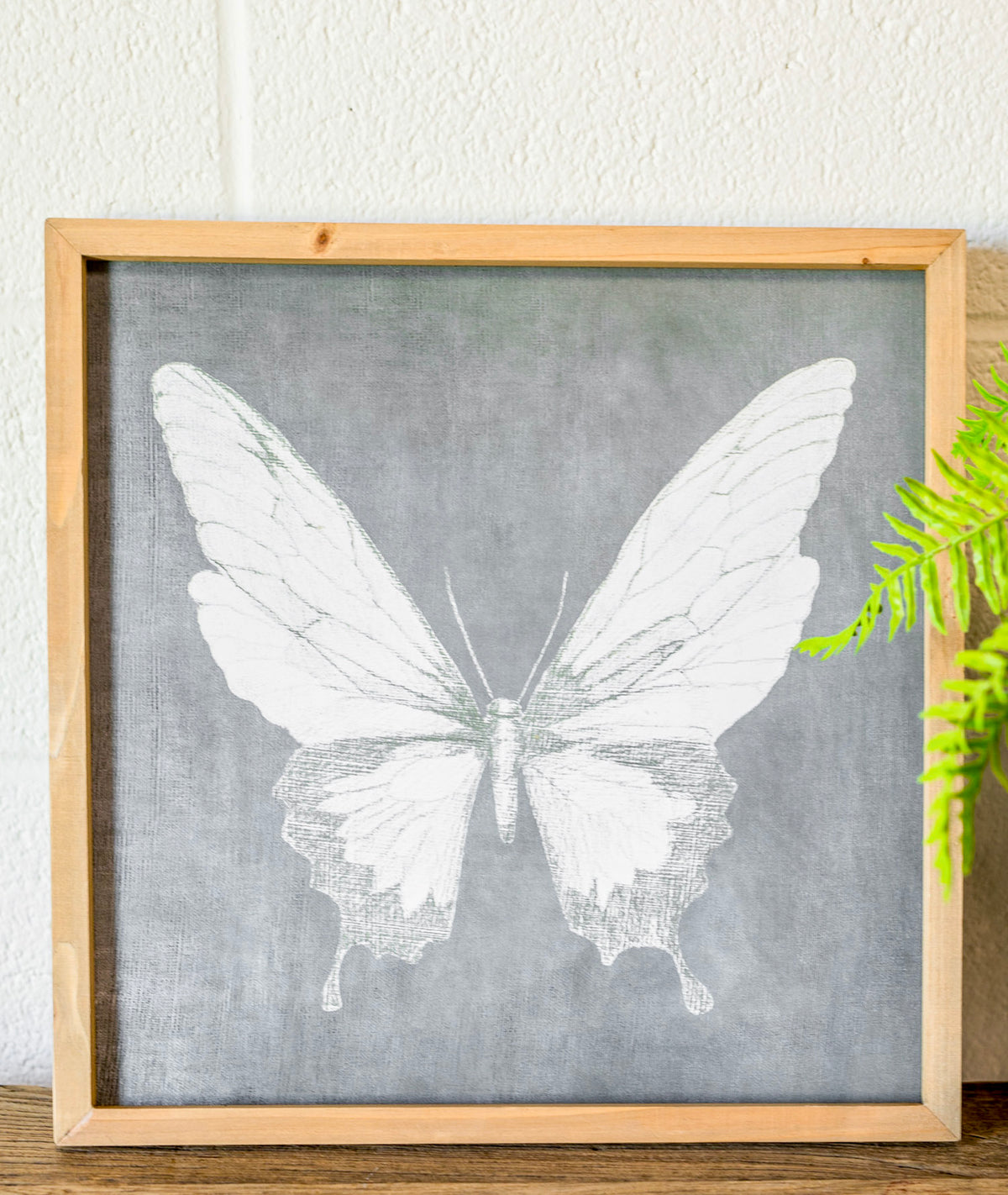 Charcoal Butterfly or Dragonfly Wall Print