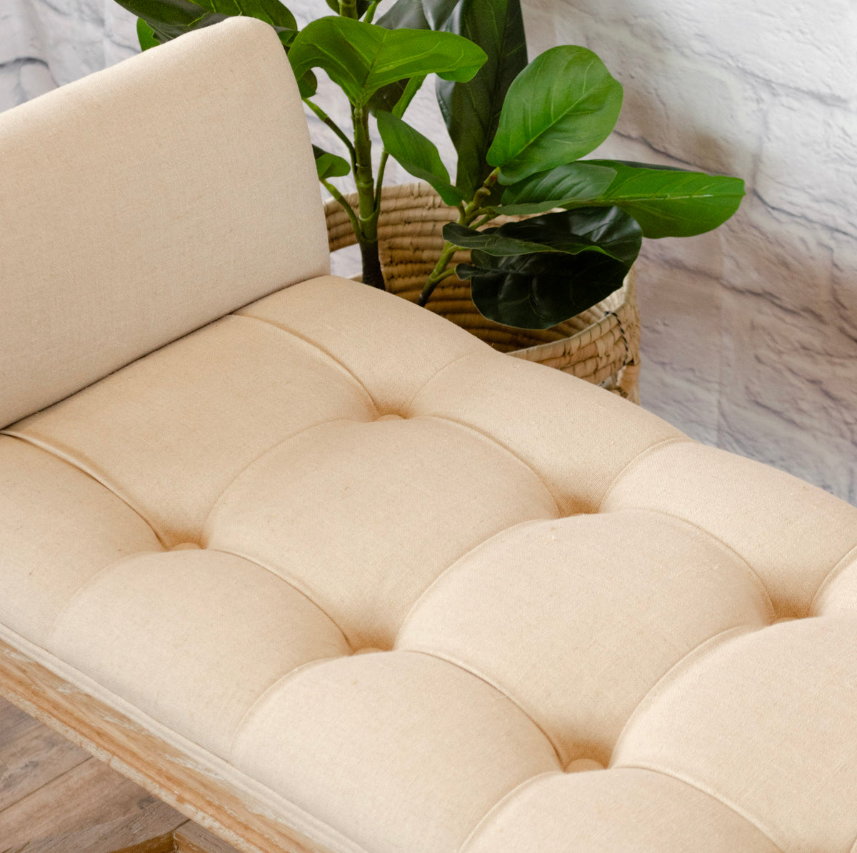 Odette Tufted Bench