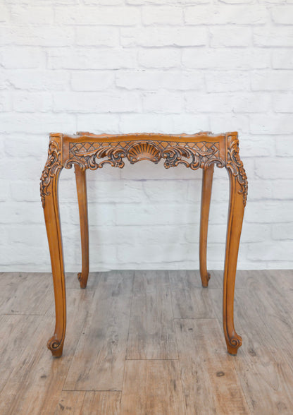 Italian Renaissance Marquetry Side Table
