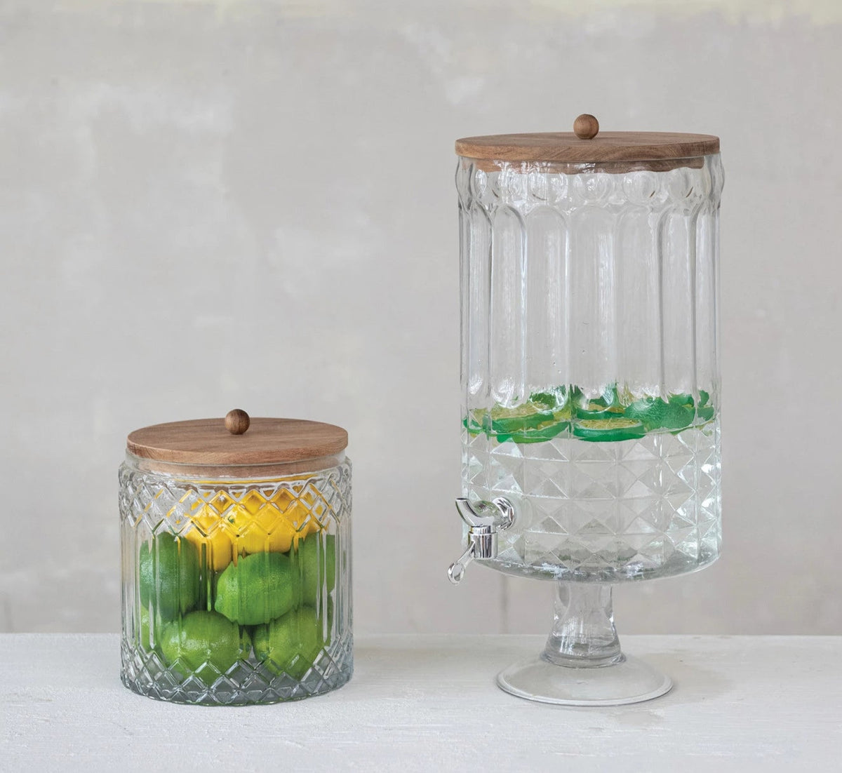 Cut Glass Canister Collection