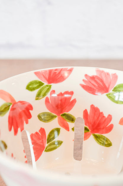 Handcrafted Patterned Berry Bowl