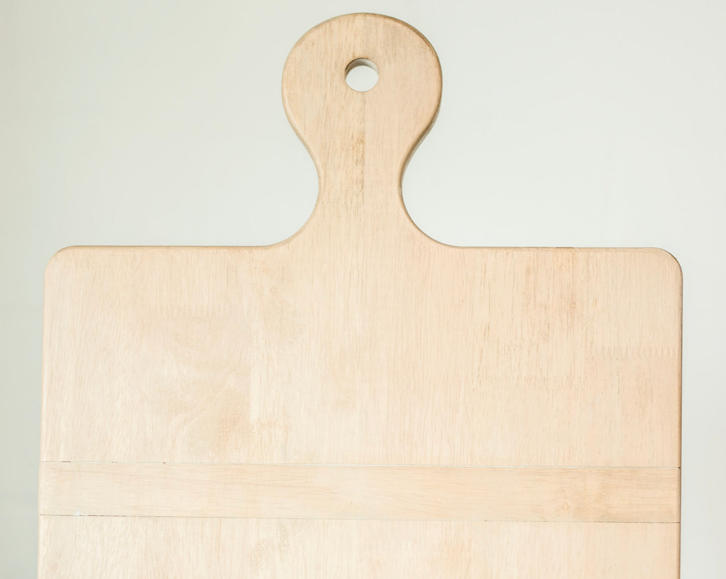 Whitewashed Wooden Cutting Board