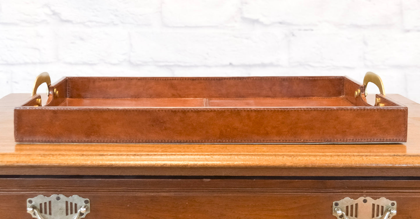 Arthur Leather Tray