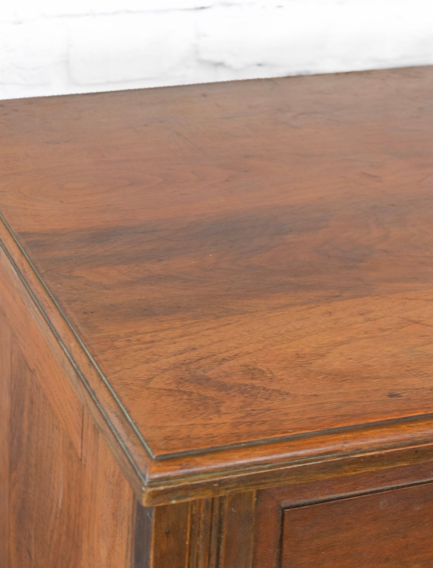 English Georgian Style Walnut Chest